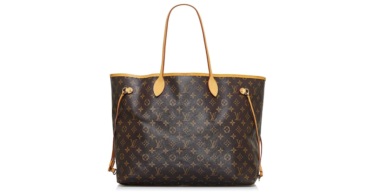 Louis Vuitton M40156 Neverfull Mm Shoulder Bag Monogram Canvas