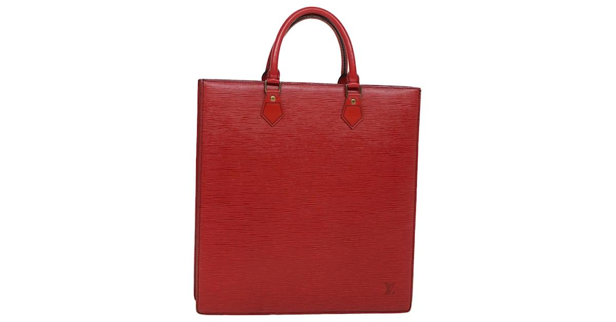 LOUIS VUITTON Epi Sac Plat Hand Bag Red M5274E LV Auth 45152 Leather  ref.963334 - Joli Closet
