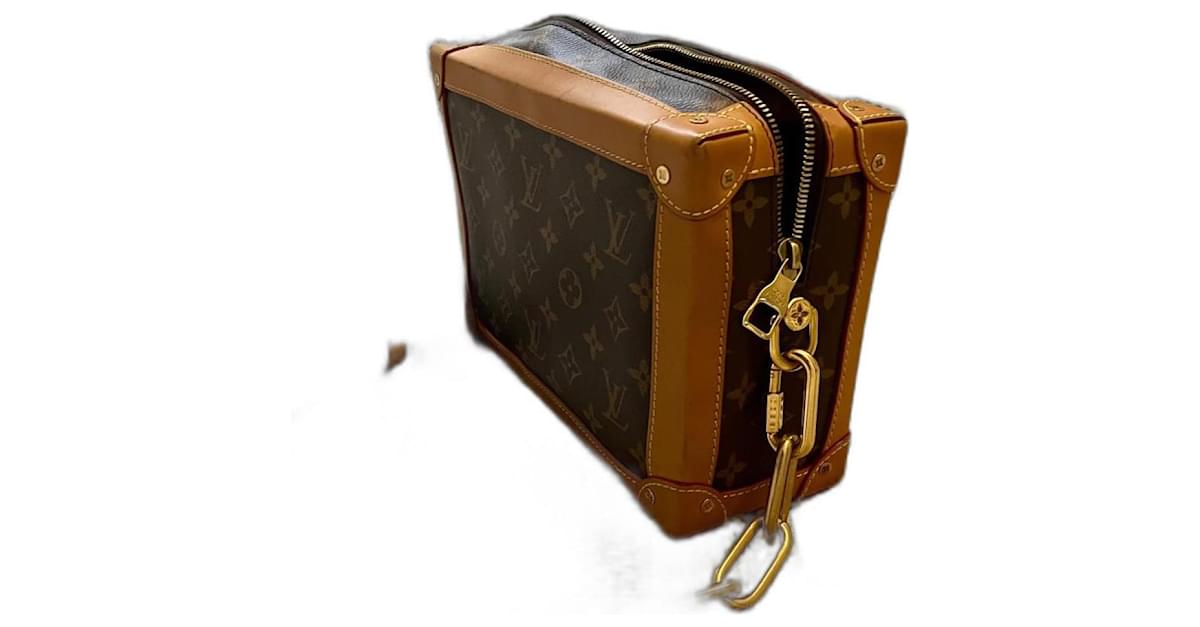 Louis Vuitton Wallet Trunk Monogram Macassar Virgil Abloh Brown