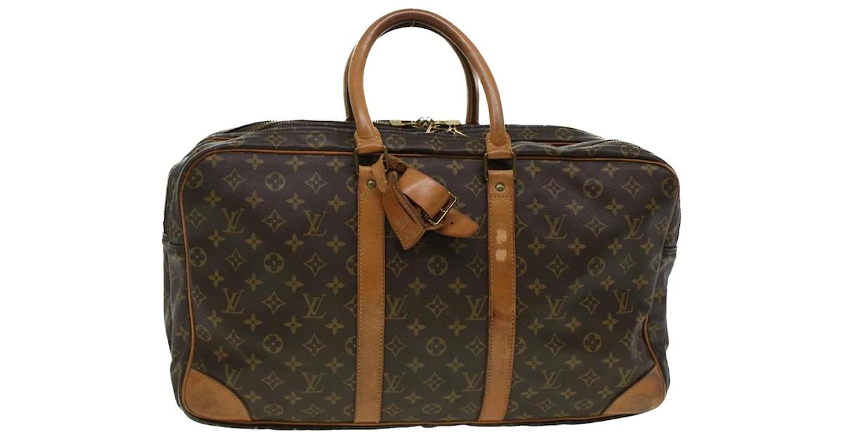 LOUIS VUITTON Monogram Sac Trois Posh 50 Boston Bag M41376 LV Auth fm2454  Cloth ref.964632