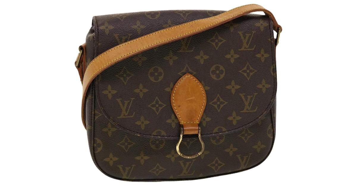 LOUIS VUITTON Monogram Saint Cloud GM Crossbody Bag