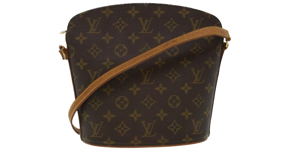 LOUIS VUITTON Monogram Drouot Shoulder Shoulder Bag M51290 LV Auth fm2445  Cloth ref.965255 - Joli Closet