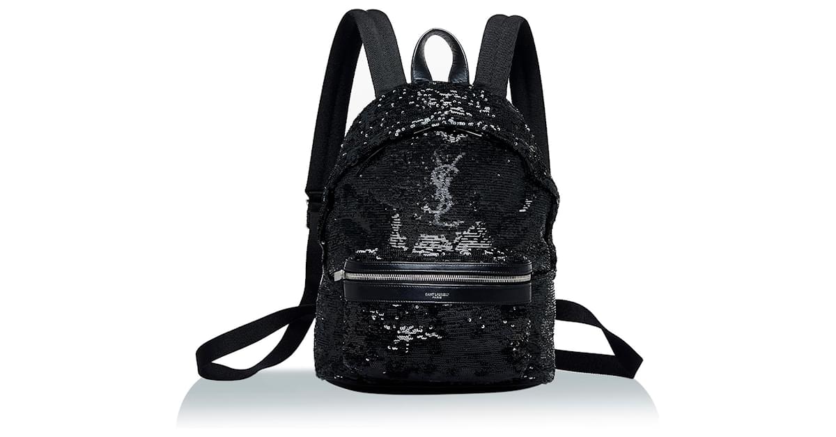 Monogram sequin backpack best sale