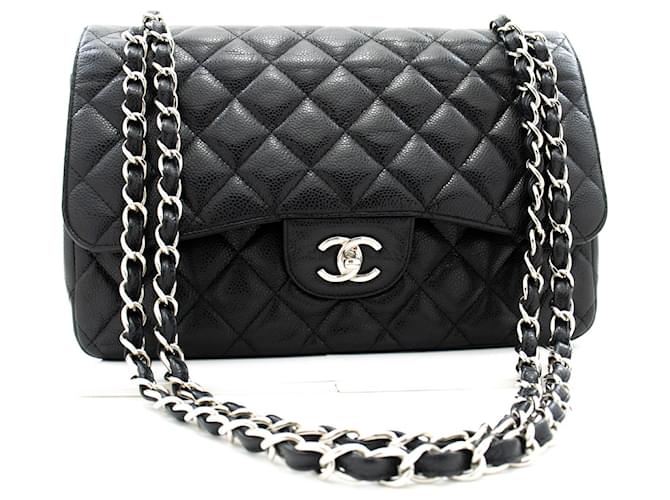 Chanel Classic Flap Black Leather ref.966795 - Joli Closet