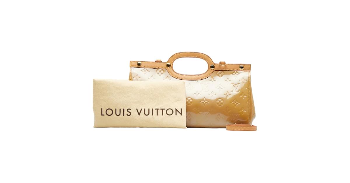 Louis Vuitton Vintage Amarante Monogram Roxbury Drive Patent