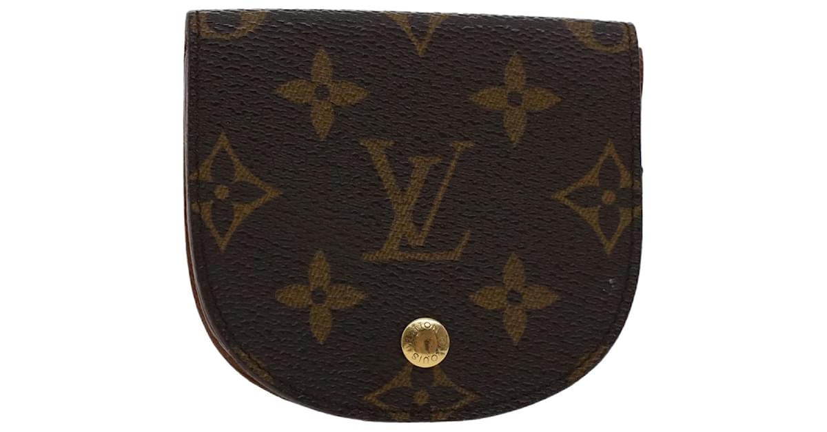 Louis+Vuitton+Monogram+Porte+Monnaie+Gousset+M61970+Coin+Purse for