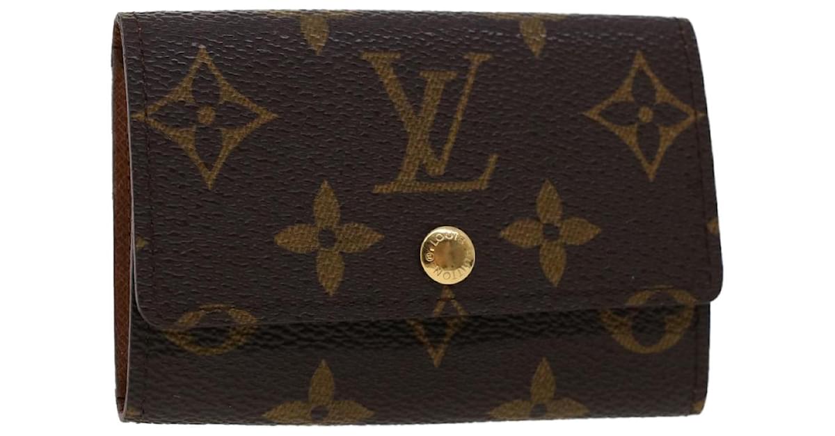 Louis Vuitton M62630 6 Key Holder, Brown, One Size