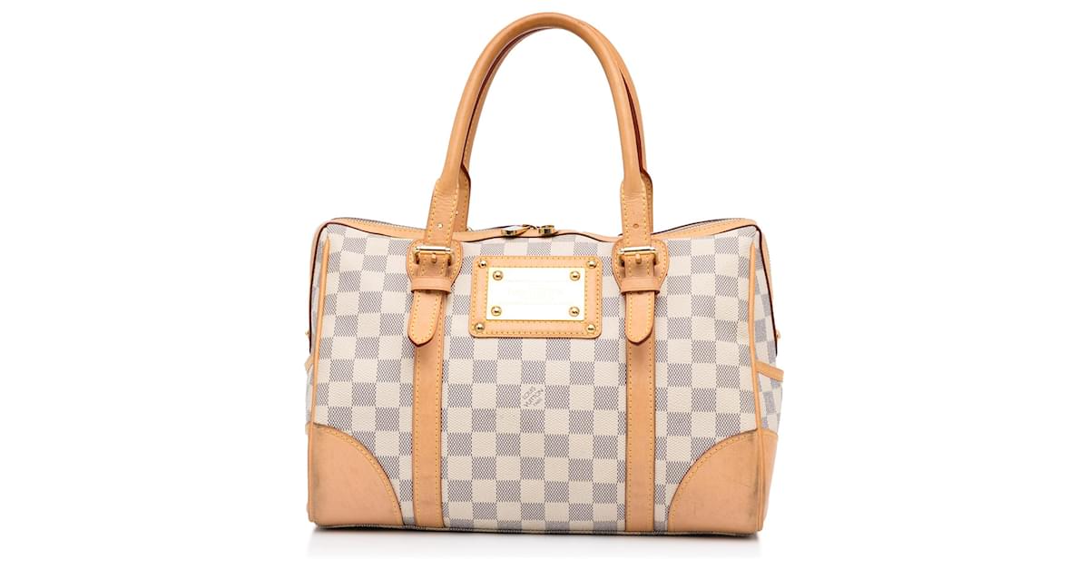 Louis Vuitton Damier Azur Berkeley N52001 White Cloth ref.976533