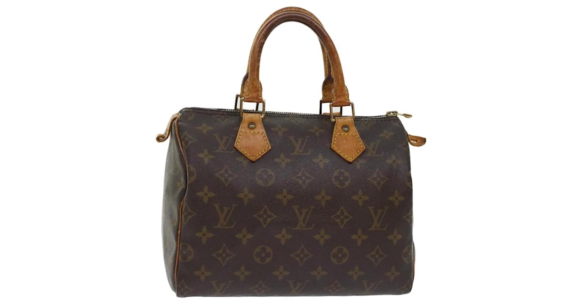 Auth Louis Vuitton Speedy 30 M41526 Monogram Sp0974 Handbag