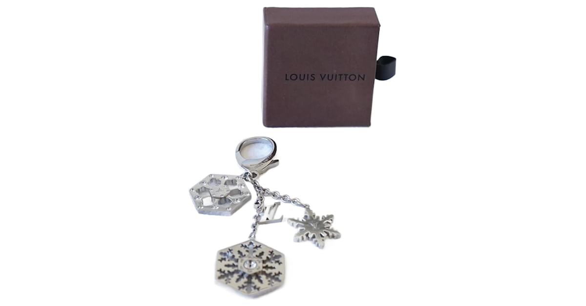 Louis Vuitton Silver Flocon Snowflake Key Holder/Bag Charm
