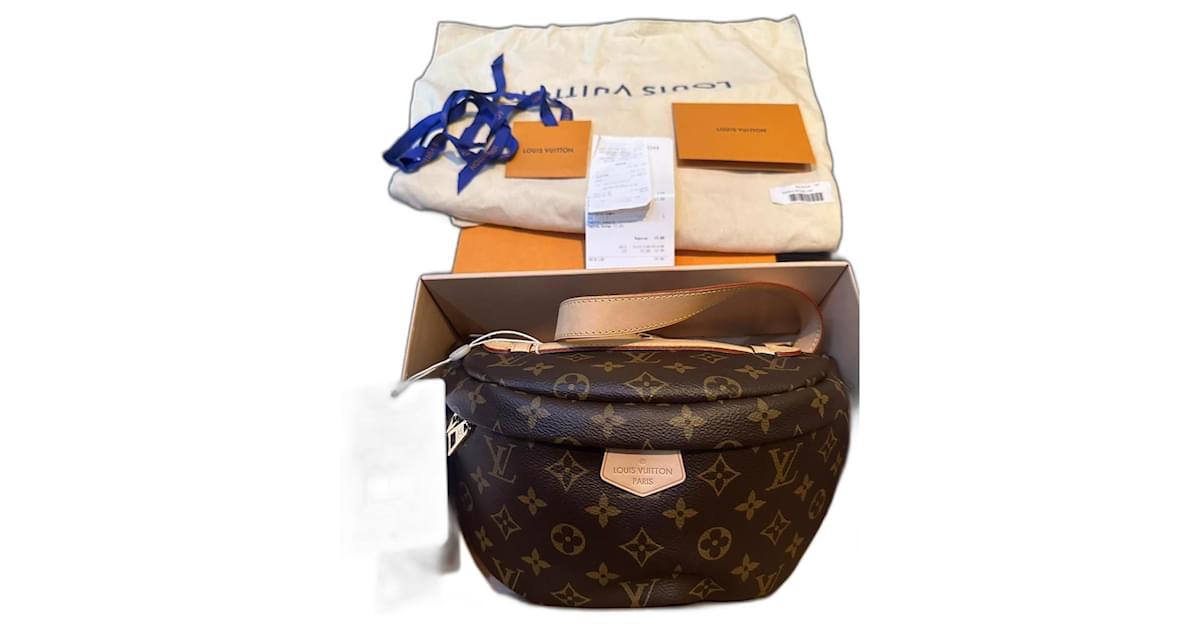 Borsa a tracolla Louis Vuitton Monogram Bologna Marrone Pelle ref.980270 -  Joli Closet