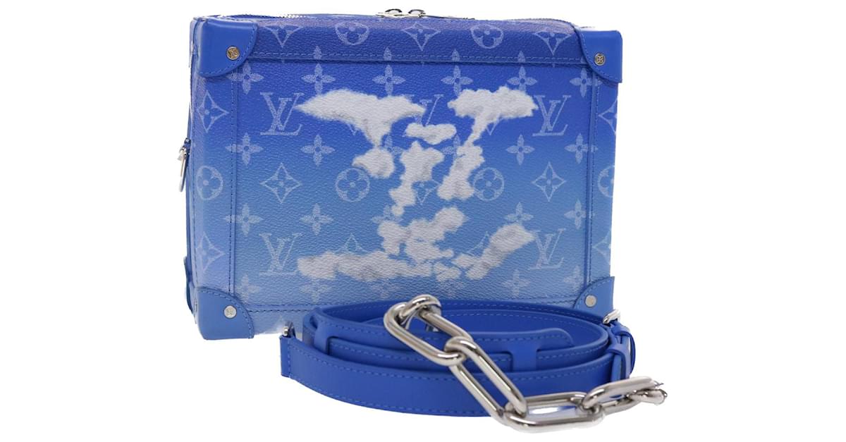 Like New) Louis Vuitton Monogram Clouds Trunk Crossbody Bag 040623