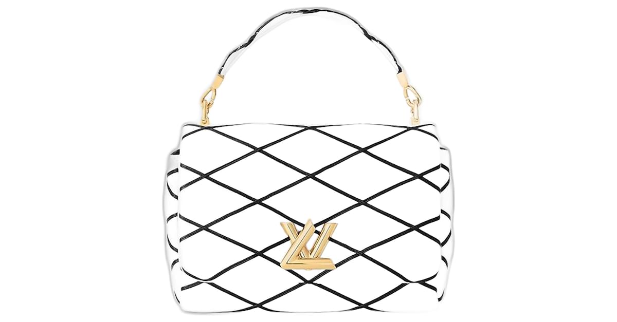 Louis Vuitton Black/White Malletage Epi Leather Twist PM Bag Louis Vuitton  | The Luxury Closet