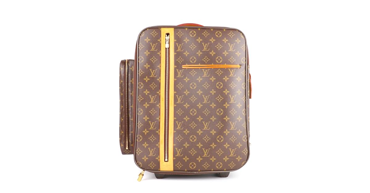 LOUIS VUITTON Travel bags T. Leather Brown ref.969669 - Joli Closet
