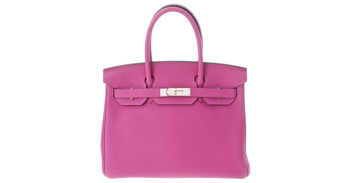 Hermès Birkin 30 Pink Leather ref.970032 - Joli Closet