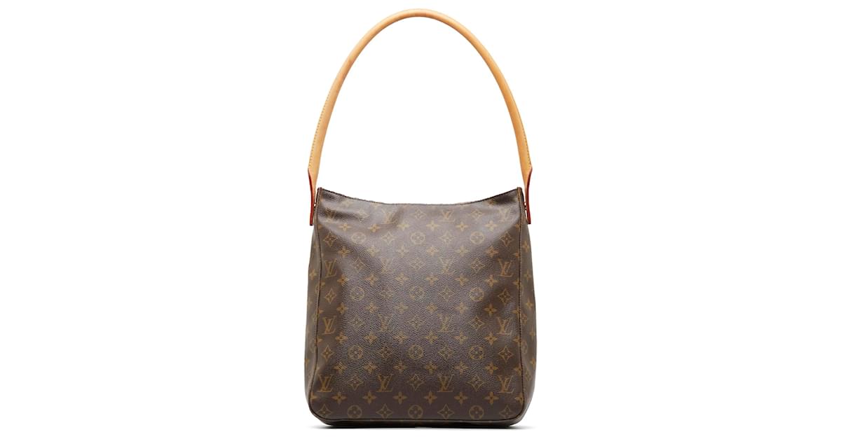 Authentic Louis Vuitton Monogram Looping GM Shoulder Bag M51145 LV