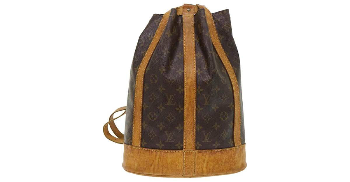 LOUIS VUITTON Monogram Randonnee GM Shoulder Bag M42244 LV Auth ar9325B