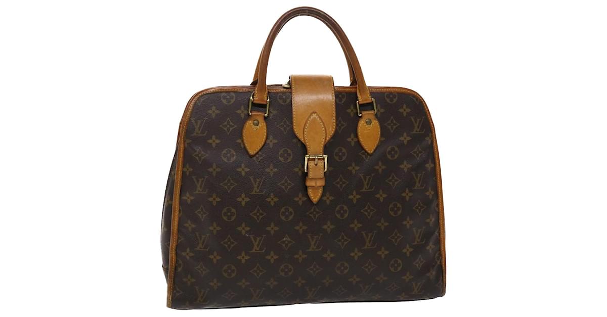 LOUIS VUITTON Monogram Rivoli Hand Bag M53380 LV Auth 46214 Cloth  ref.970325 - Joli Closet