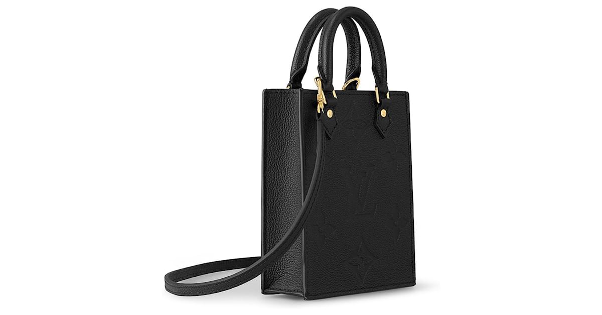 Petit Sac Plat Cuir Monogram Empreinte - Femme - Petite