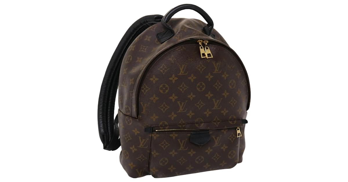 LOUIS VUITTON Monogram Palm Springs MM Backpack M41561 LV Auth