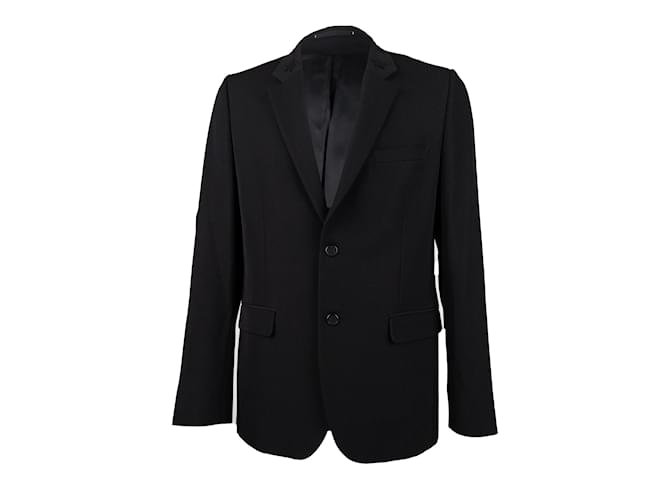 Givenchy Jacket with Star Appliqué Black Wool Joli Closet
