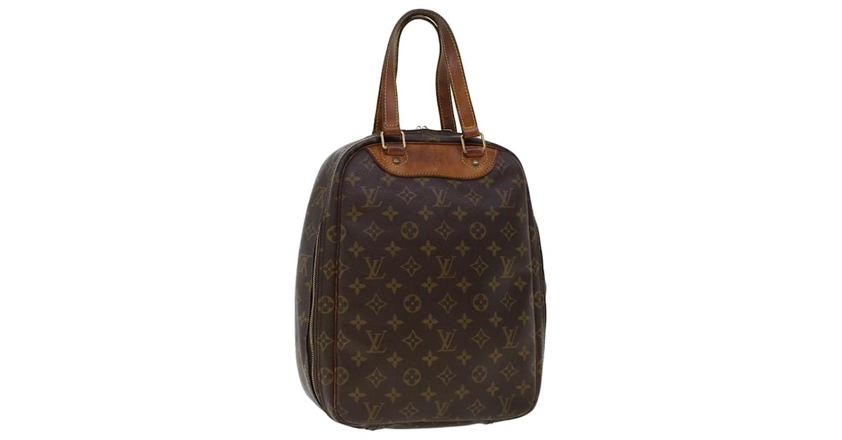 LOUIS VUITTON Monogram Excursion Hand Bag M41450 LV Auth ai655