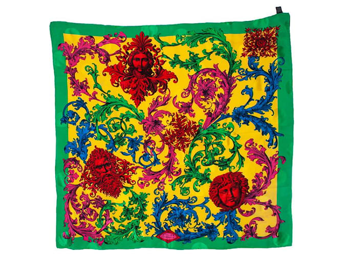 Versace Multicolor Modal Scarf