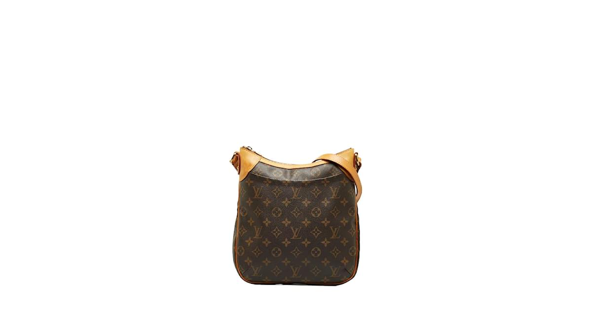 Louis Vuitton Odeon PM Crossbody GREAT Monogram Bag Shoulder Brown