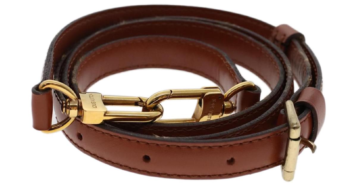 Adjustable Shoulder Strap 16 mm Ebene Epi Leather - Handbags