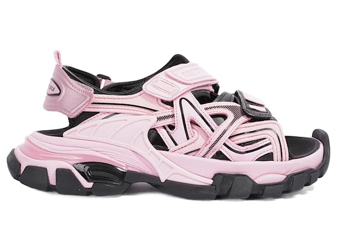 Balenciaga Track Sandal Pink EU 36 UK Cloth Joli