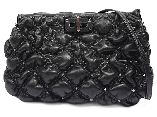 valentino spike me clutch