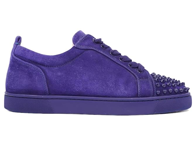 スニーカー CHRISTIAN LOUBOUTIN Men Sneakers Violet 3240078 L430 Christian Louboutin Men's Low Top Sneakers Sz 9 Purple