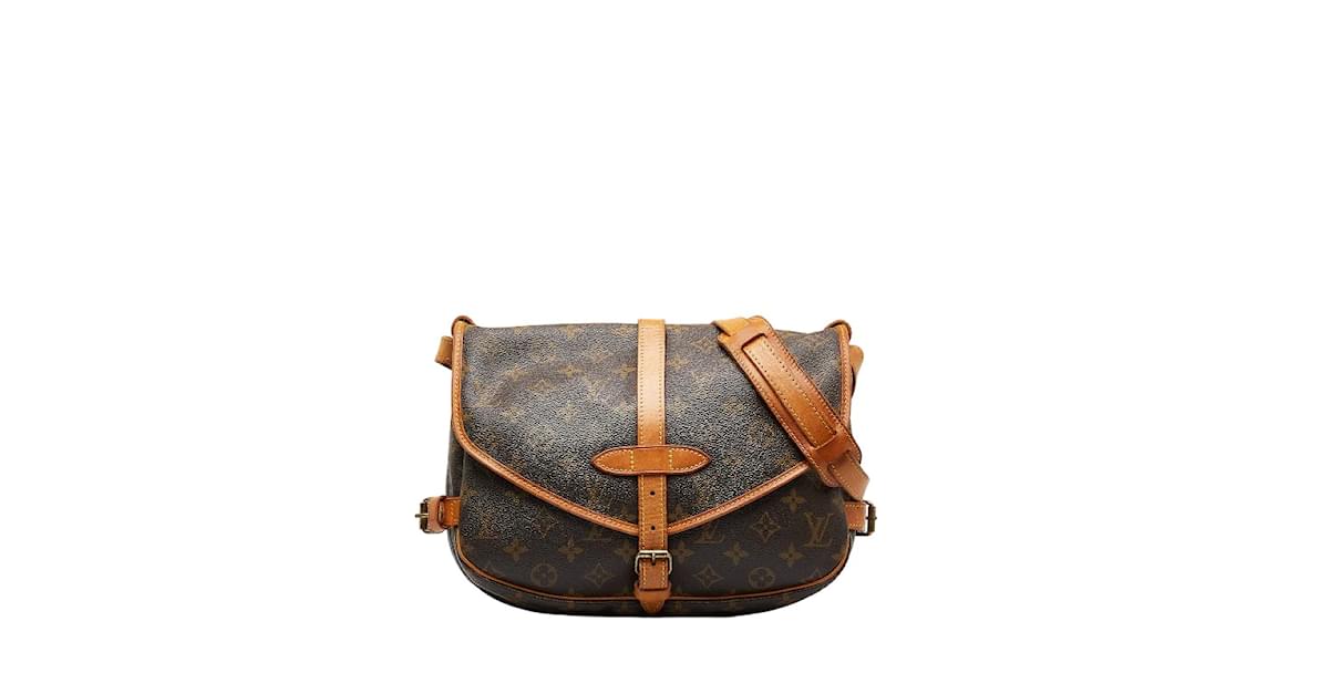 LOUIS VUITTON Saumur Messenger Shoulder Crossbody Bag M45911