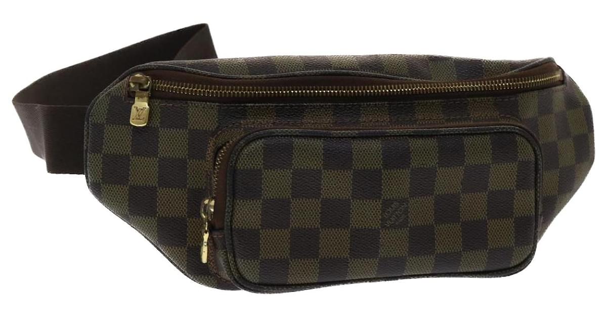 LOUIS VUITTON Damier Ebene Melwil Waist bag N51172 LV Auth rd5511