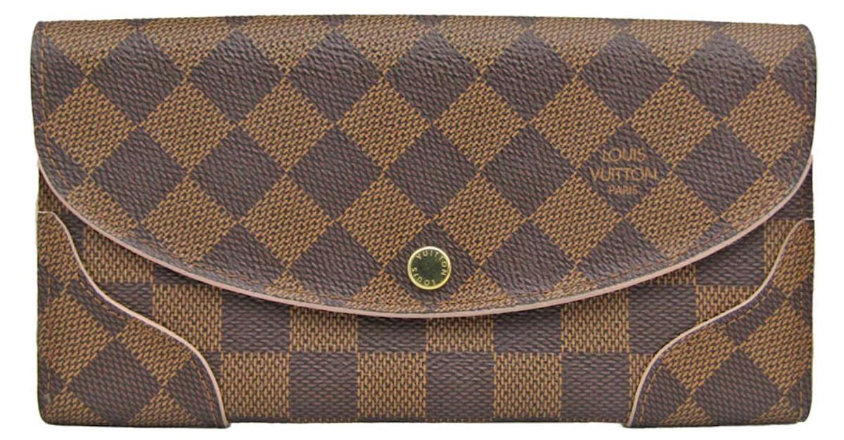 Louis Vuitton Portefeuille Caissa Brown Canvas Wallet (Pre-Owned)