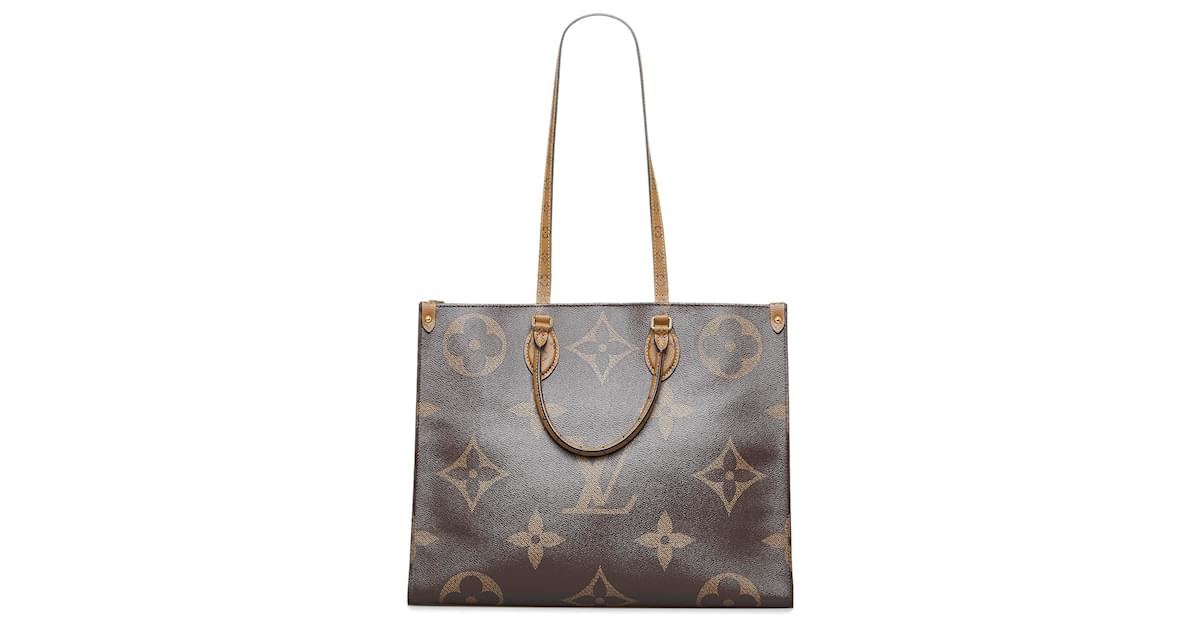 Louis Vuitton Monogram Reverse Giant Onthego GM, Louis Vuitton Handbags