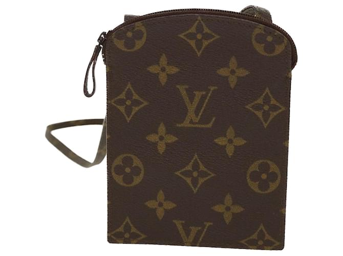 Louis Vuitton Pochette Secret Brown Cloth Ref972469 Joli Closet 
