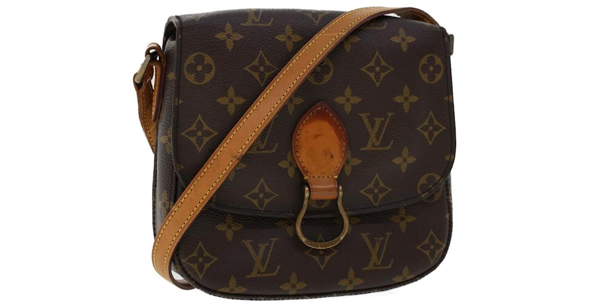 LOUIS VUITTON Monogram Saint Cloud MM Shoulder Bag M51243 LV Auth am3660