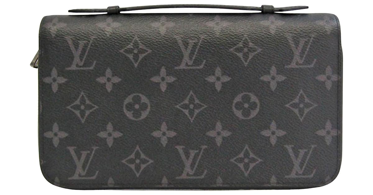 Louis Vuitton - Zippy Vertical Coin Purse - Monogram Canvas - Eclipse - Men - Luxury