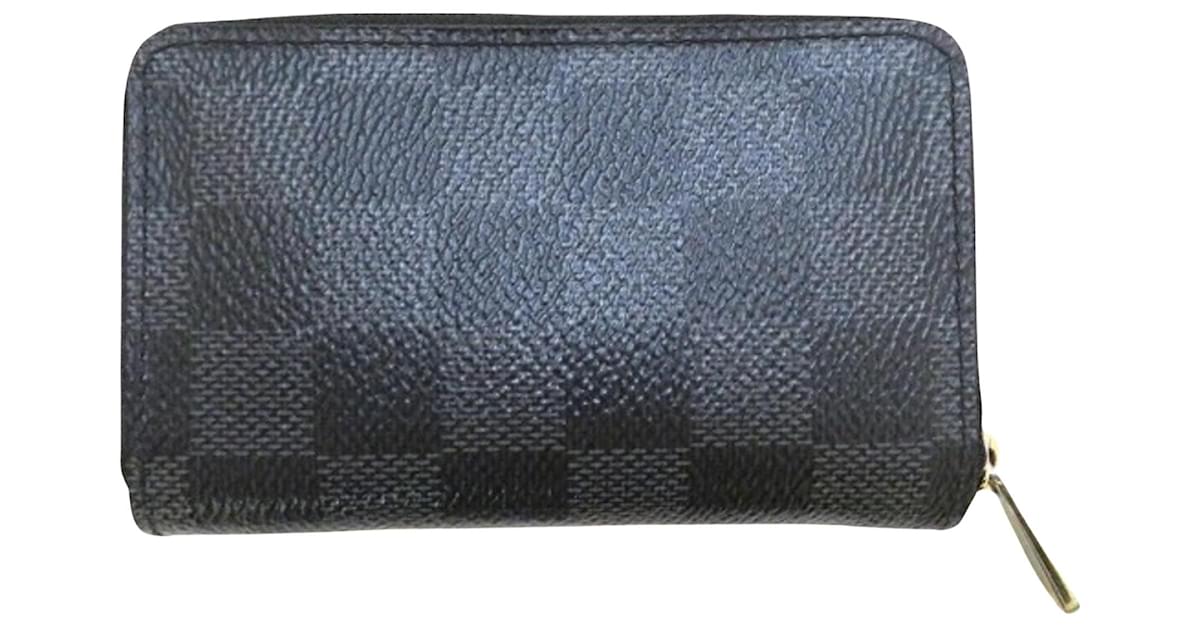 Louis Vuitton Porte monnaie Zippy Black Cloth ref.973419 - Joli Closet