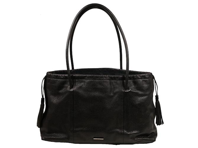 Amazing Gucci Tom Ford Era bag Black Leather ref.975680