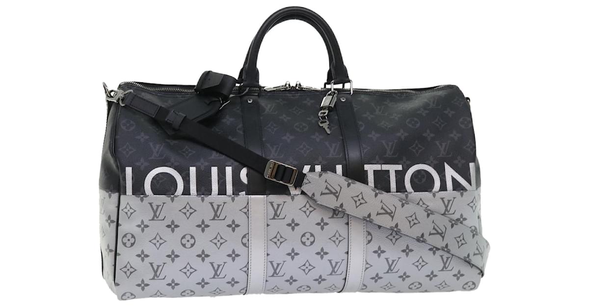Men :: Bags & Accessories :: Bags :: Louis Vuitton Monogram Tapestry Keepall  Bandouliere 50 - The Real Luxury
