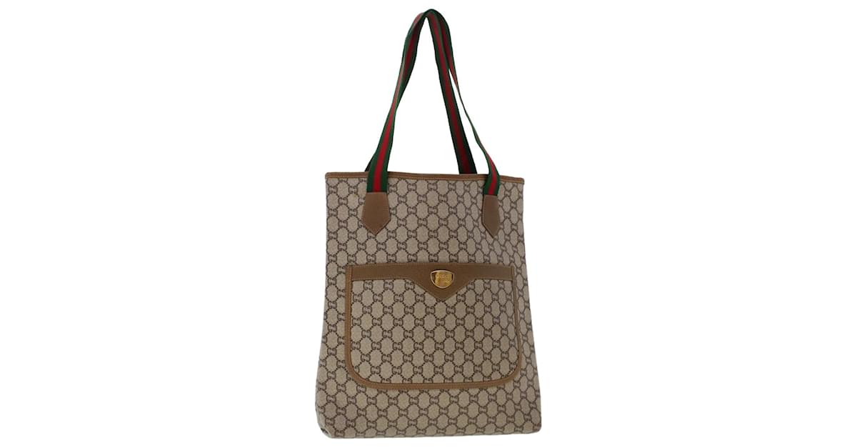 Vintage Brown GG Plus Sherry Line Bag