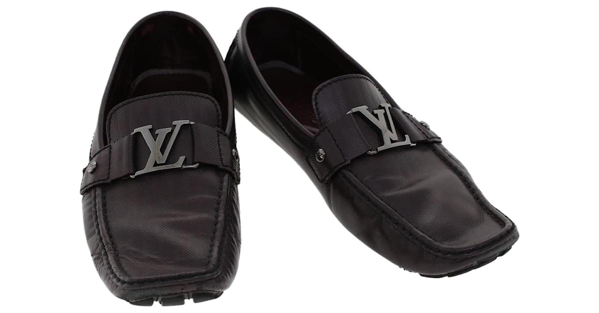 Louis Vuitton Red Pane Leather Shoe