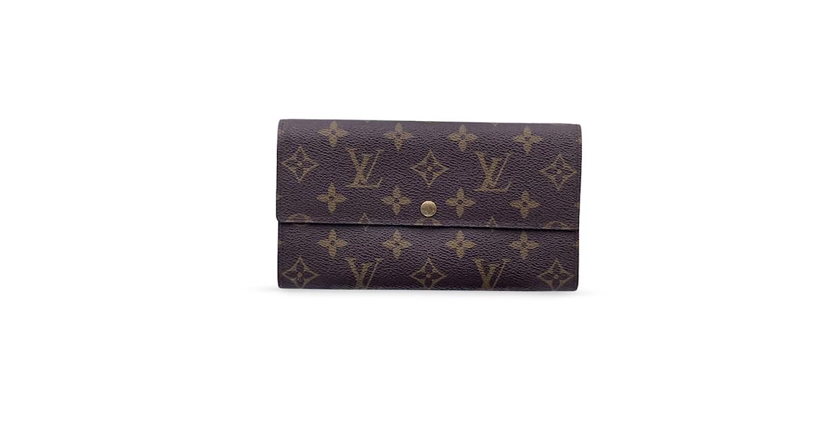 Sarah Wallet in Monogram - Women's Snap Wallet