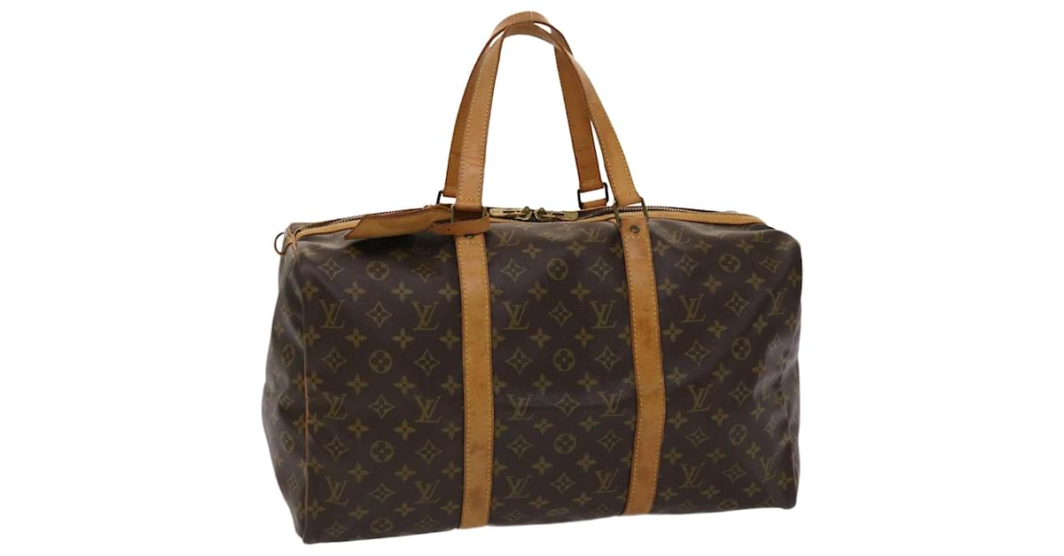 LOUIS VUITTON Monogram Cruiser Bag 45 Boston Bag M41138 LV Auth