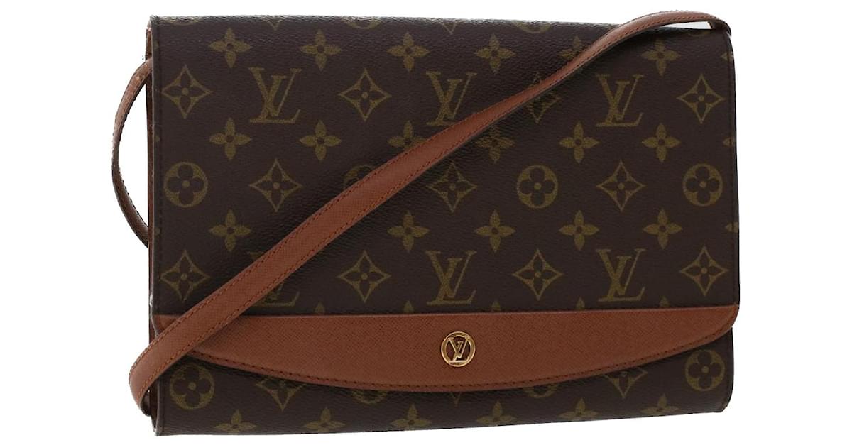LOUIS VUITTON M51797 Monogram Bordeaux Clutch bag vintage Shoulder Bag