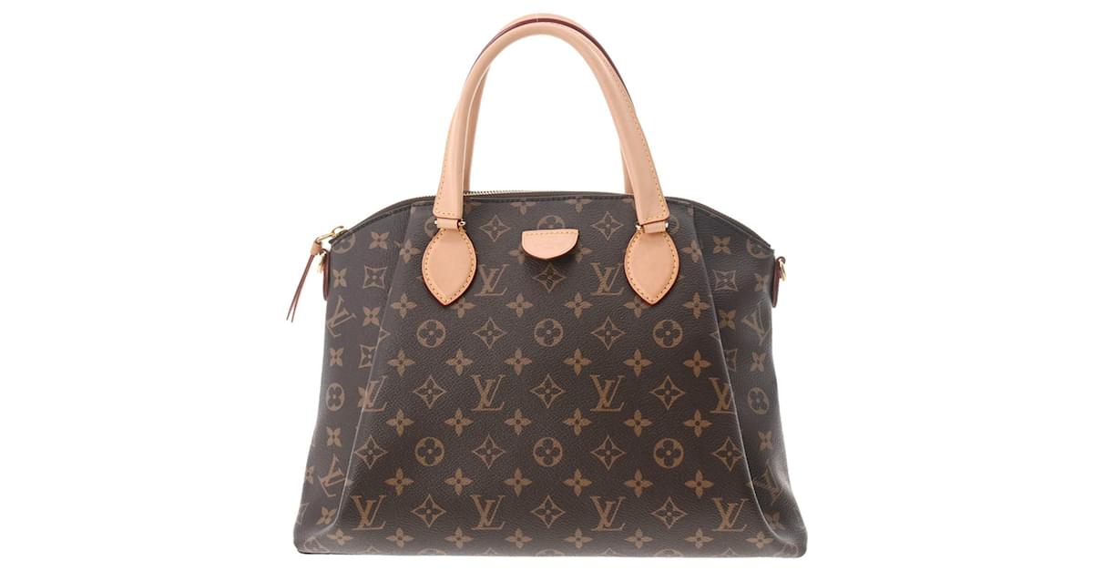 LOUIS VUITTON Monogram Rivoli Hand Bag M53380 LV Auth tb722 Cloth