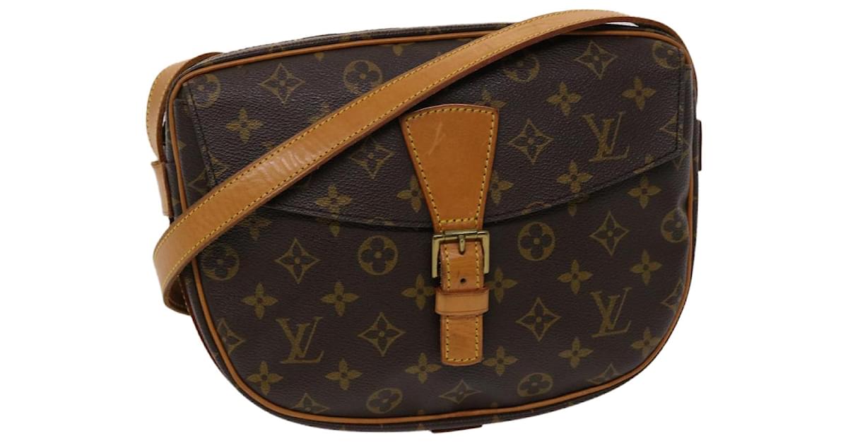 LOUIS VUITTON Monogram Jeune Fille GM Shoulder Bag M51225 LV Auth ep959  Cloth ref.980866 - Joli Closet