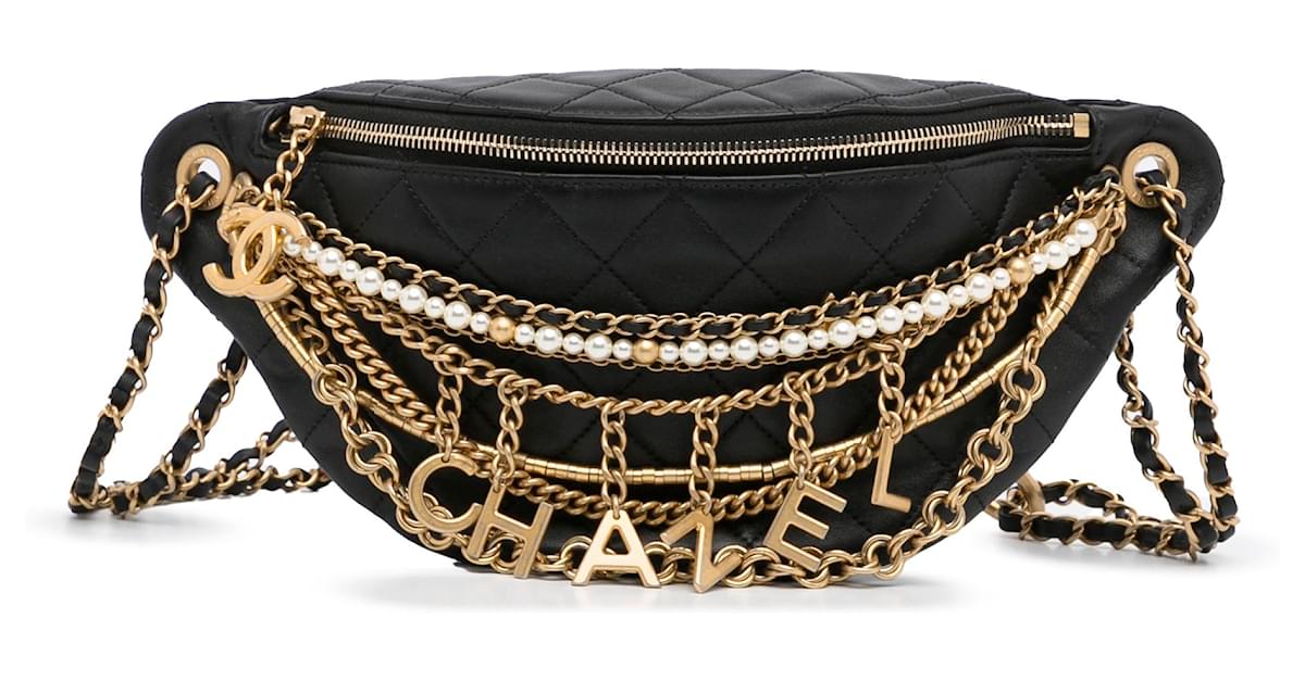 Shop CHANEL 2023-24FW Clutch with Chain (AP3378 B12912 94305) by
